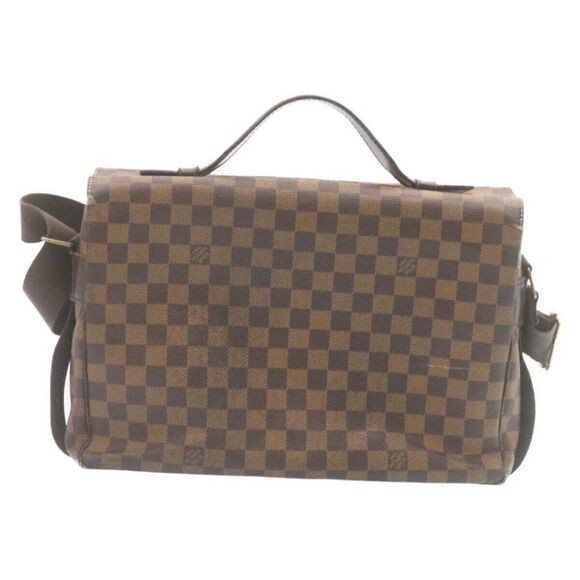 LOUIS VUITTON Damier Ebene Broadway Shoulder Bag - Picture 2 of 15